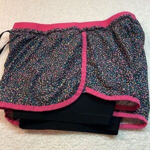 Nike Dri-Fit Running/Track/Training Shorts w/Under Short. Size Medium. EUC